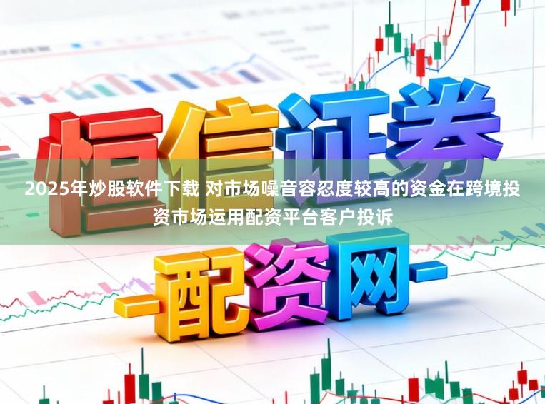 2025年炒股软件下载 对市场噪音容忍度较高的资金在跨境投资市场运用配资平台客户投诉