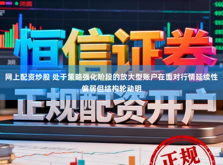 网上配资炒股 处于策略强化阶段的放大型账户在面对行情延续性偏弱但结构轮动明